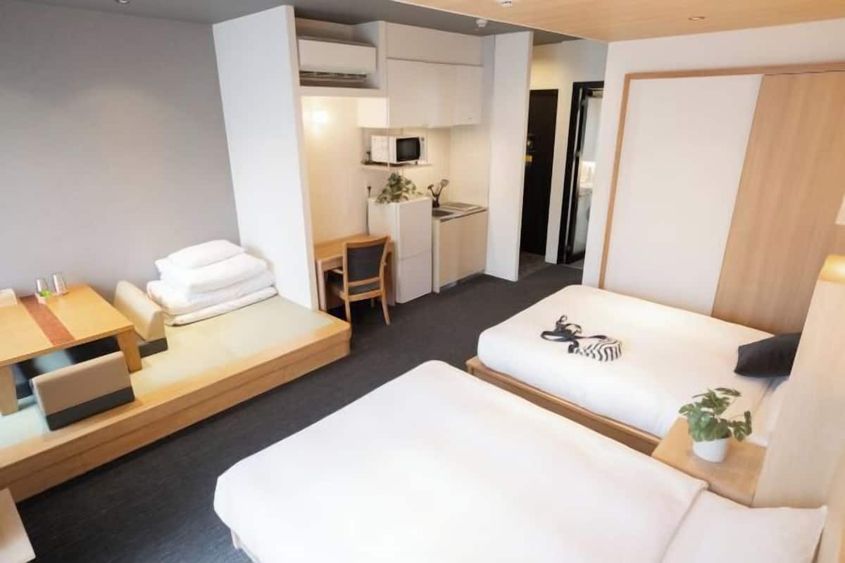 In-room safe, desk, laptop workspace, blackout drapes