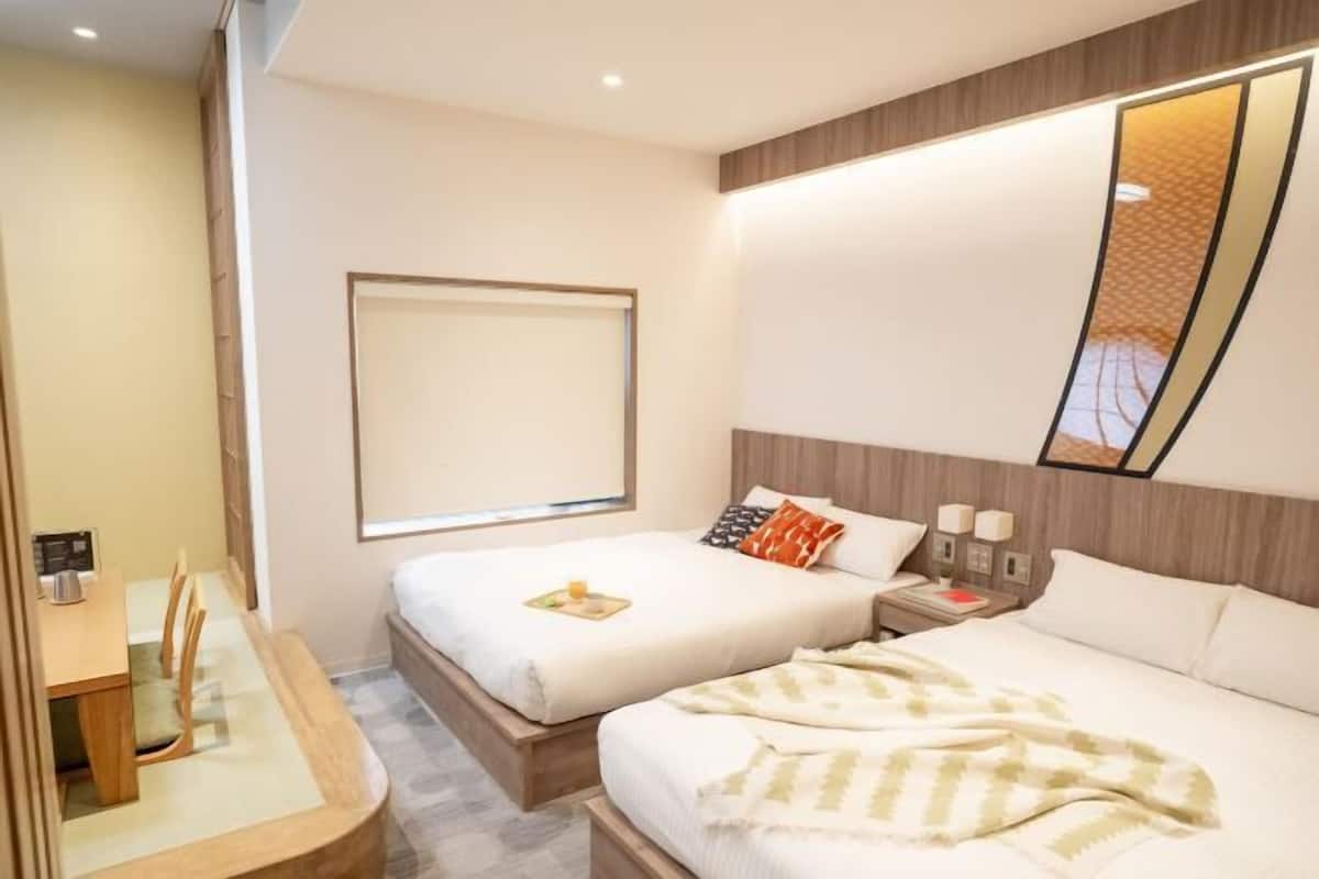 In-room safe, desk, laptop workspace, blackout drapes