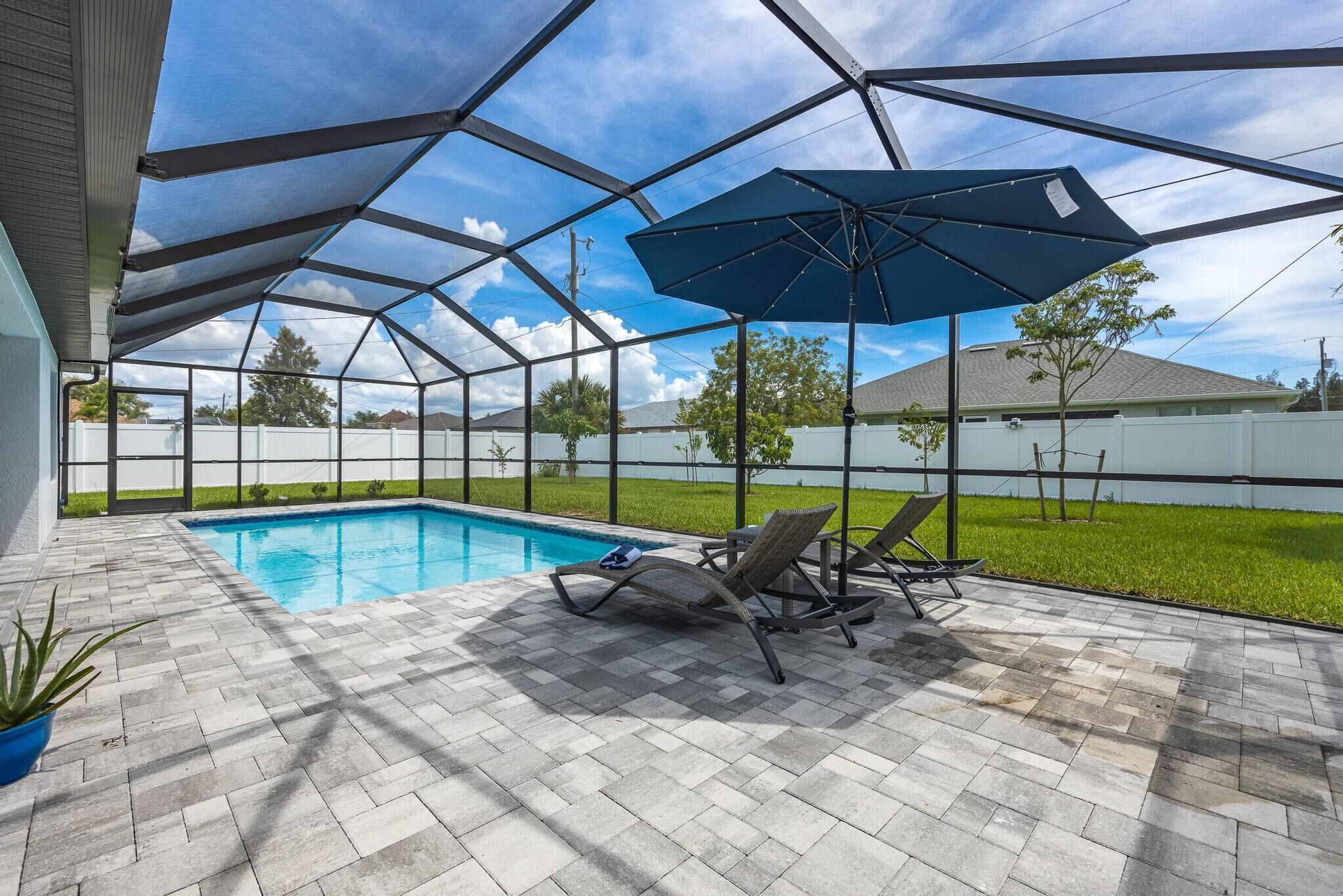 Beheizter Pool