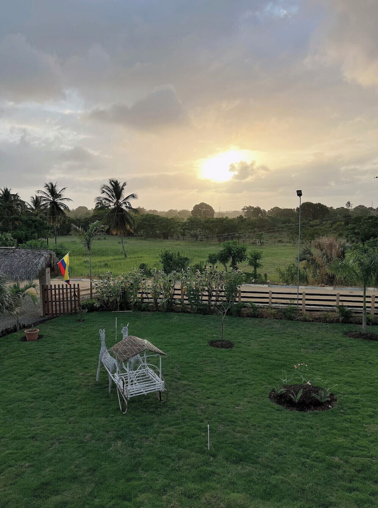 Enceinte de l’hébergement