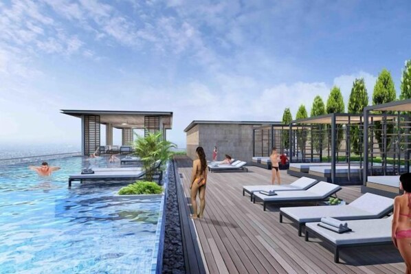 Outdoor pool - Louis Kienne Hotel Pemuda (Semarang)