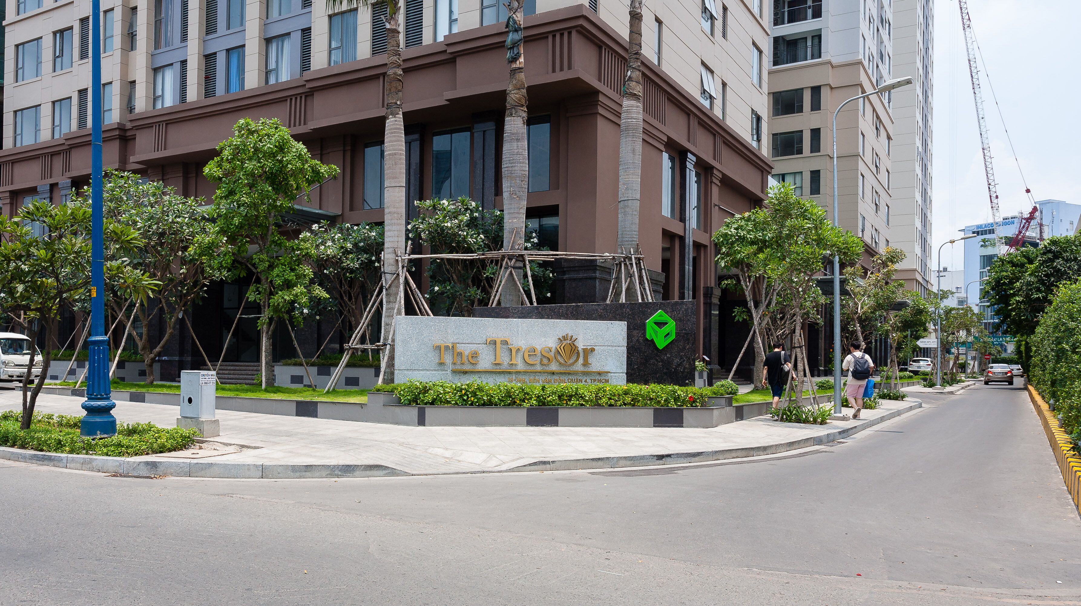 Façade de l’hébergement