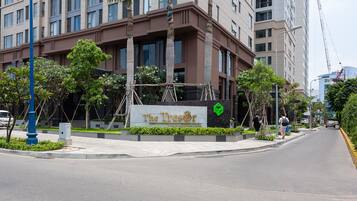 Fachada de la propiedad