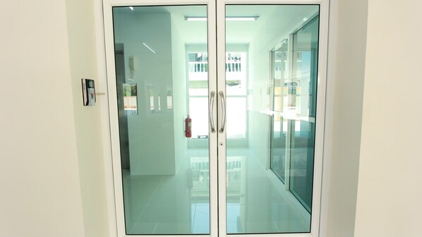 Façade de l’hébergement