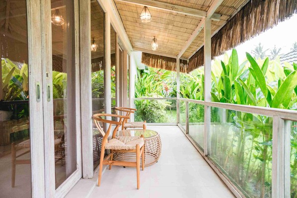 Deluxe Villa, 2 Single Beds | Garden view