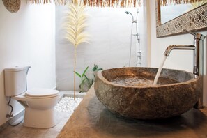 Vila superior | Banheiro | Chuveiro, produtos de toalete grátis, secador de cabelo 