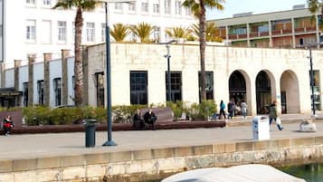 Majoituspaikan julkisivu