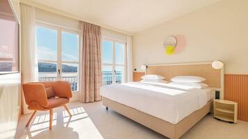 Executive-sviitti | 1 makuuhuone, ylelliset vuodevaatteet, minibaari, tallelokero huoneessa