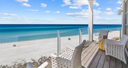 Enchantment | Beach Front, Private Pool, Unobstructed Gulf Views, Next to Rosemary Beach