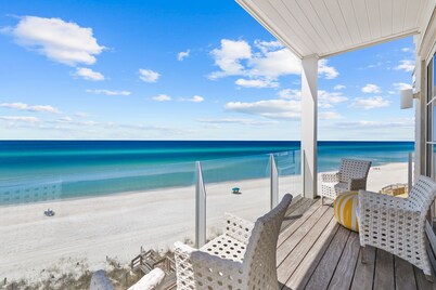 Enchantment | Beach Front, Private Pool, Unobstructed Gulf Views, Next to Rosemary Beach