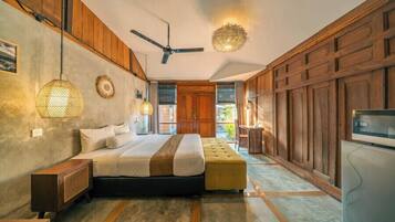 Habitación doble superior | Sábanas de algodón egipcio y ropa de cama de alta calidad