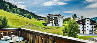 Duplex cosy T2 à proximité des pistes avec parking - 6 pers - La Turche, Les Gets
