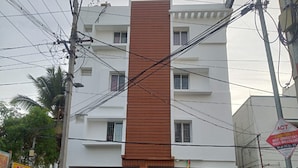 施設の正面