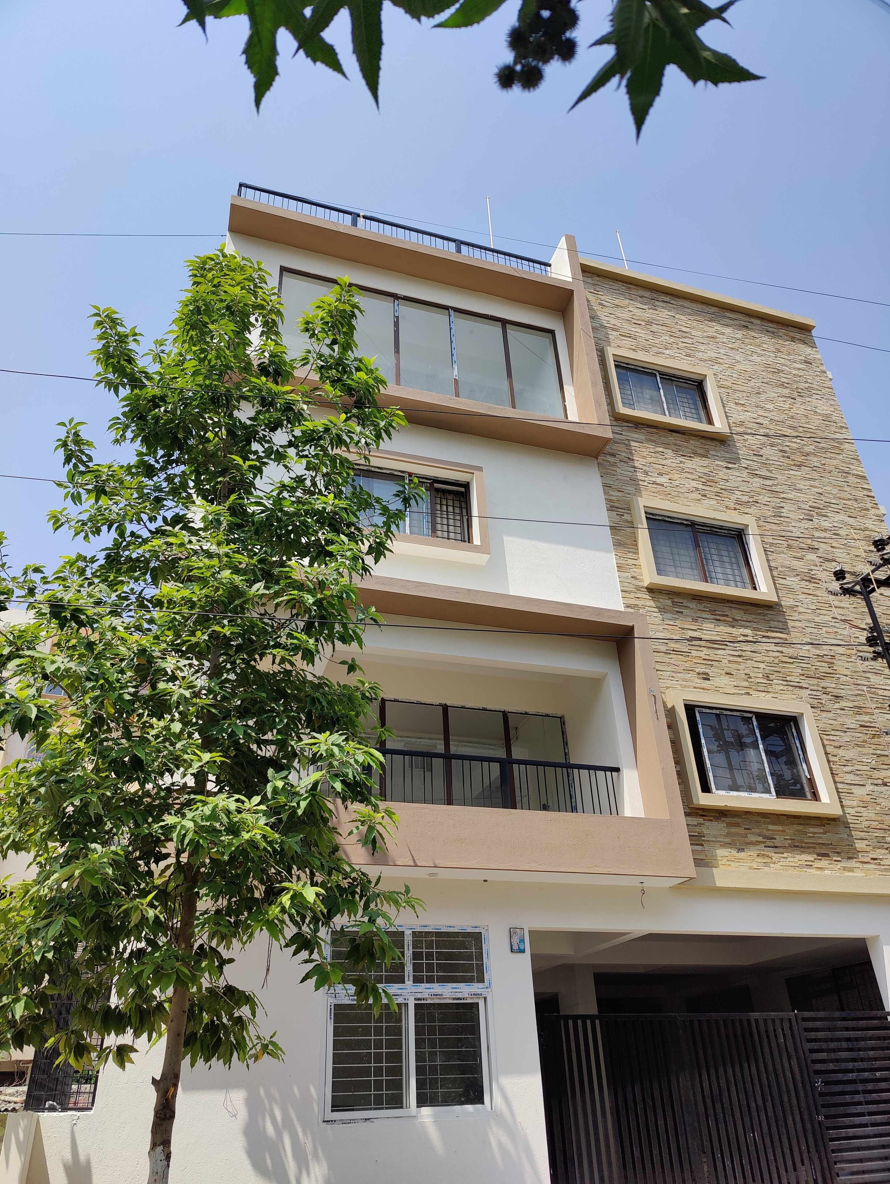 Façade de l’hébergement