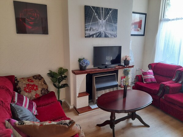 House, Multiple Beds | Living area