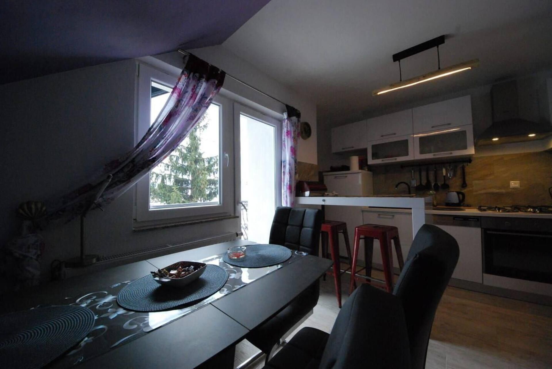 Villa | Private kitchen | Fridge, microwave, oven, stovetop