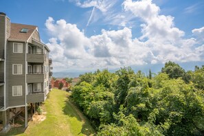 特色公寓客房, 2 間臥室, 陽台, 山景 | 陽台景觀