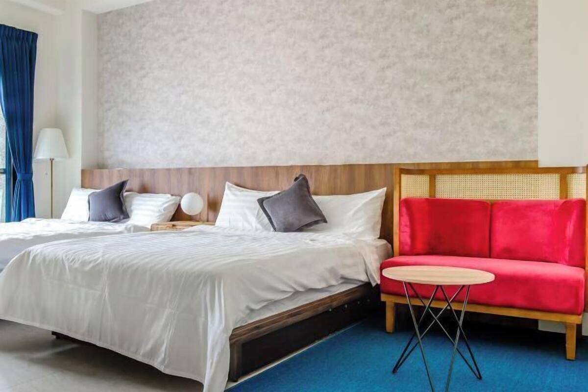 Schreibtisch, kostenloses WLAN, Bettwäsche