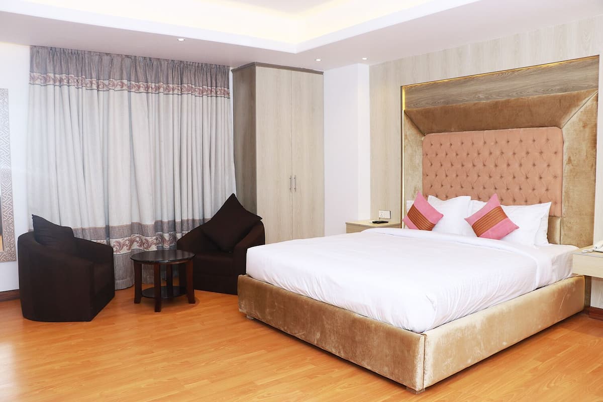Junior suite | 1 slaapkamer, lakens van Egyptisch katoen, luxe beddengoed