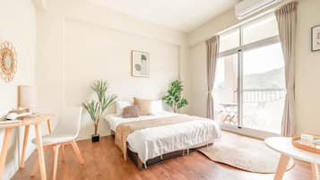 华丽双人房, 阳台 | 免费 WiFi、床单