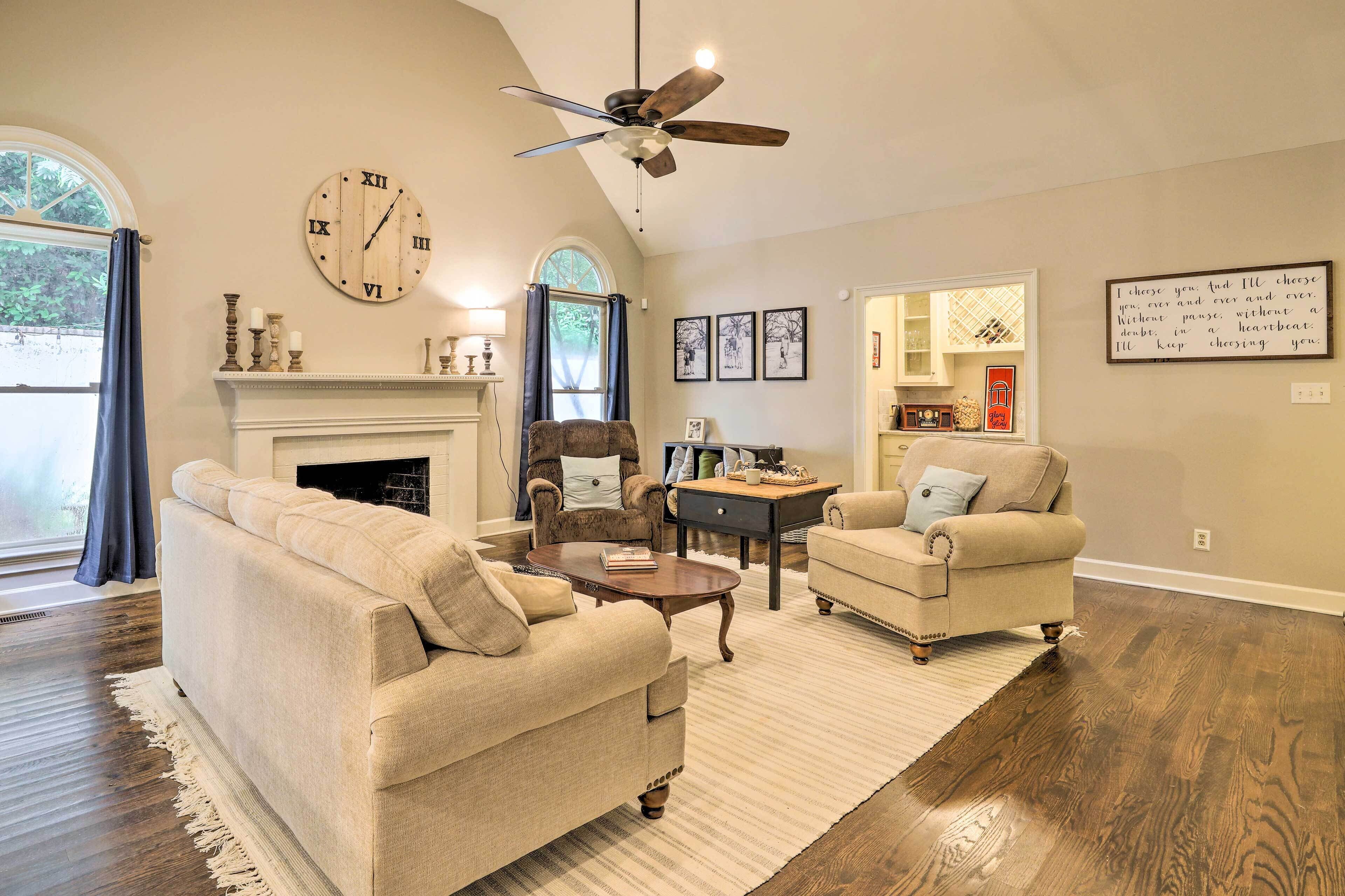 Family-Friendly Athens Escape ~ 2 Mi to UGA!