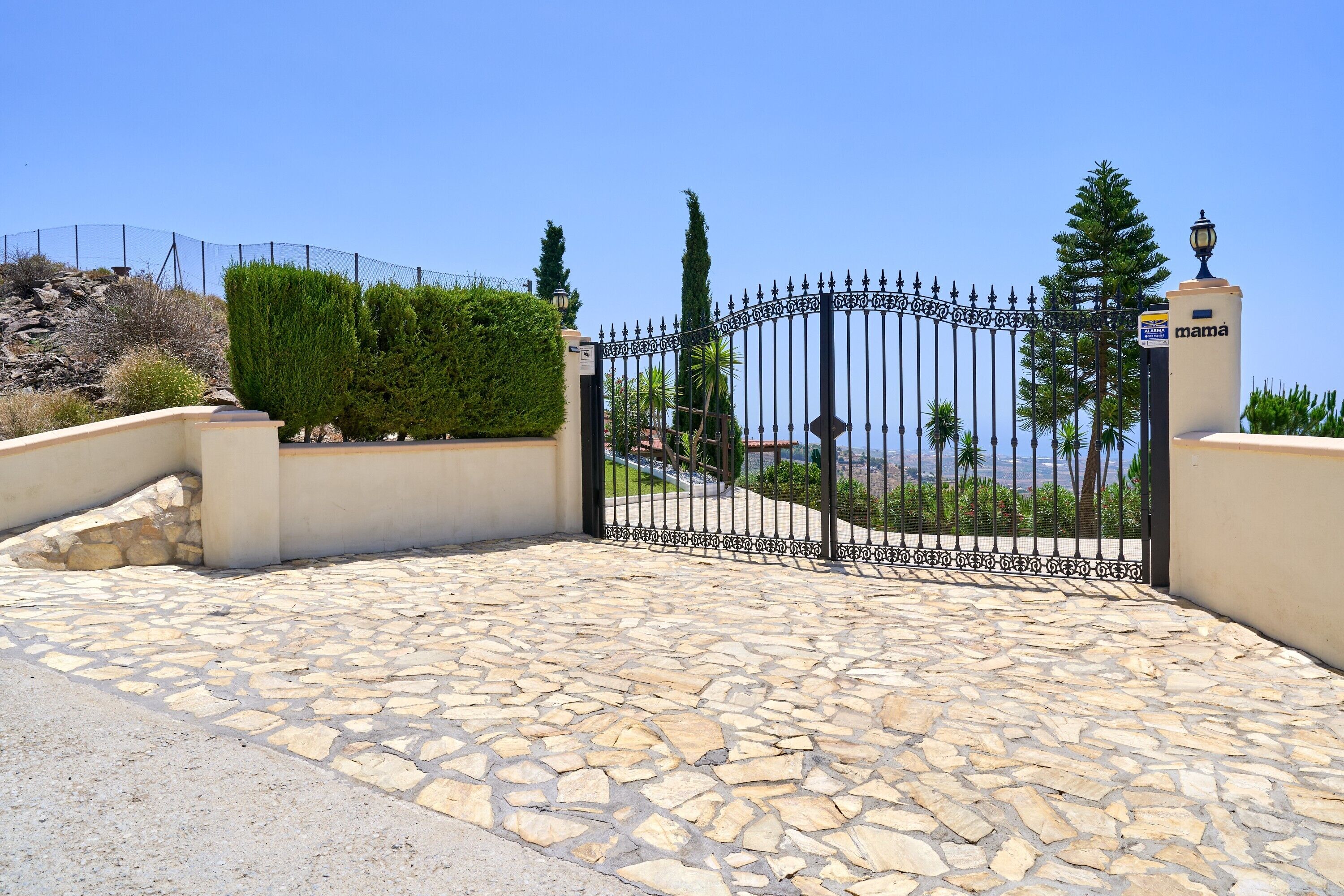 Enceinte de l’hébergement