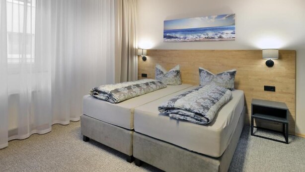 Comfort Δίκλινο Δωμάτιο (Double) | Γραφείο, χώρος εργασίας για λάπτοπ, δωρεάν Wi-Fi, κλινοσκεπάσματα 