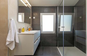 Shower, hair dryer, towels - Villa Verde Summary: (Sveti Lovrec Labinski)