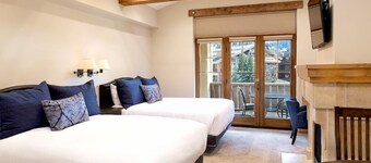 Hotel 2 Queen Hotel Room by RedAwning