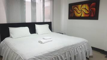 Individually furnished, desk, laptop workspace, free WiFi