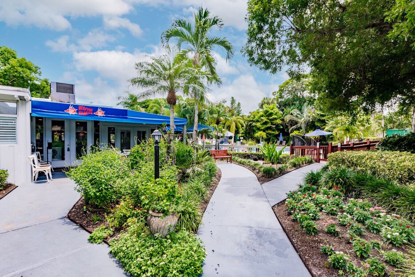 Terrein van de accommodatie