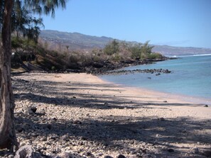 Tæt på stranden