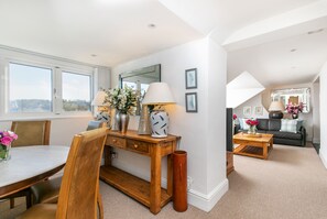 Luksusleilighet, privat bad, byutsikt (The Sky Penthouse) | Lounge