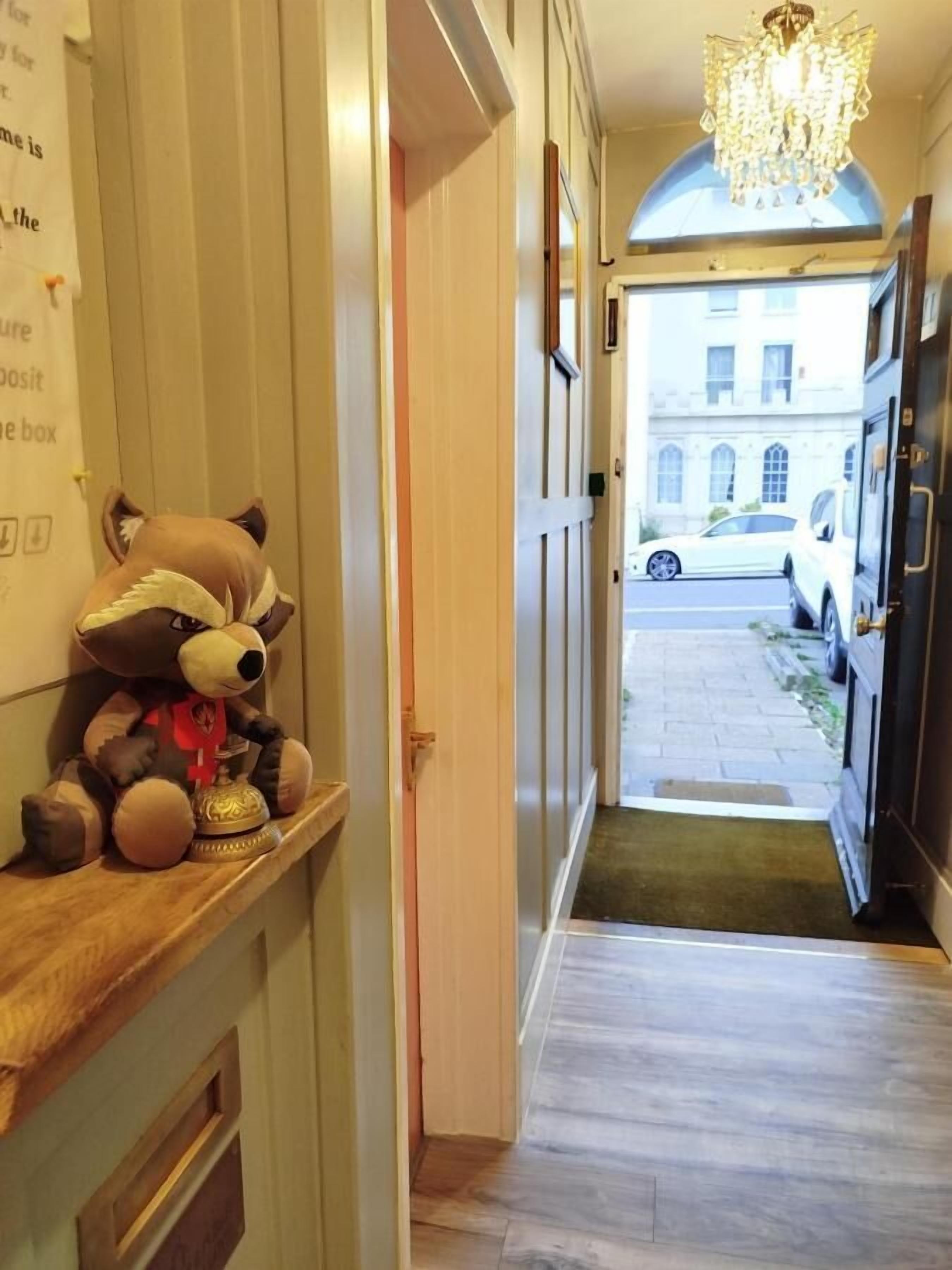 ด้านหน้าที่พัก