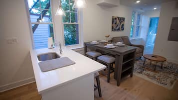 32-inch flat-screen TV with digital channels, TV, Hulu