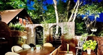 Downtown Cottage with Private Hot Tub