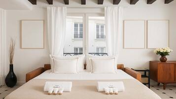 2 chambres, fer et planche à repasser, lit parapluie, Wi-Fi