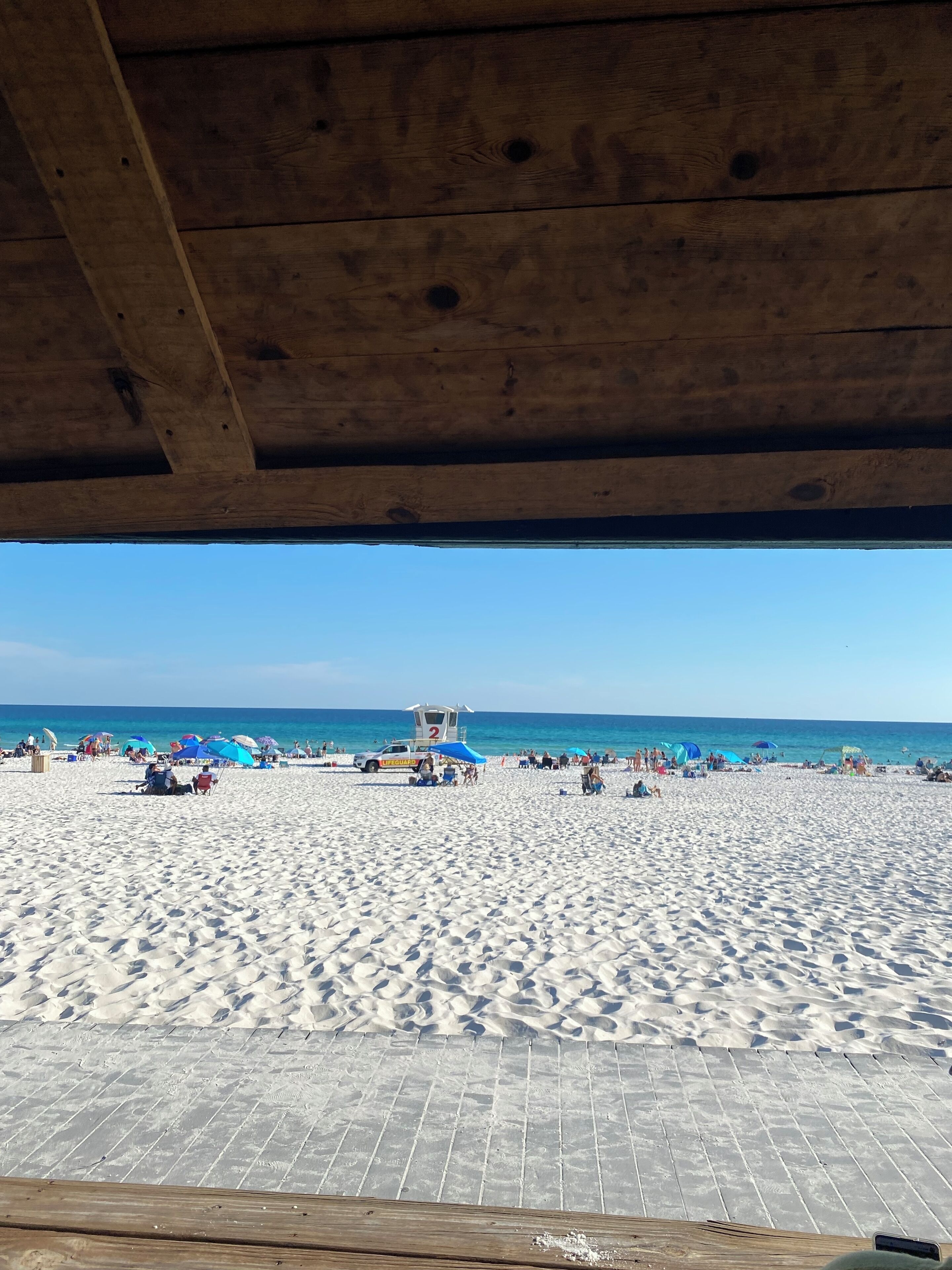 In Strandnähe, Strandtücher