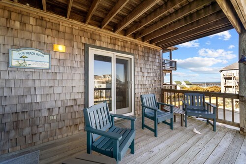 7661- Good Times n' Tan Lines | Oceanfront, | Island Condominium | Avon | Sleeps 4