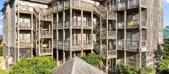 7661- Good Times n' Tan Lines | Oceanfront, | Island Condominium | Avon | Sleeps 4