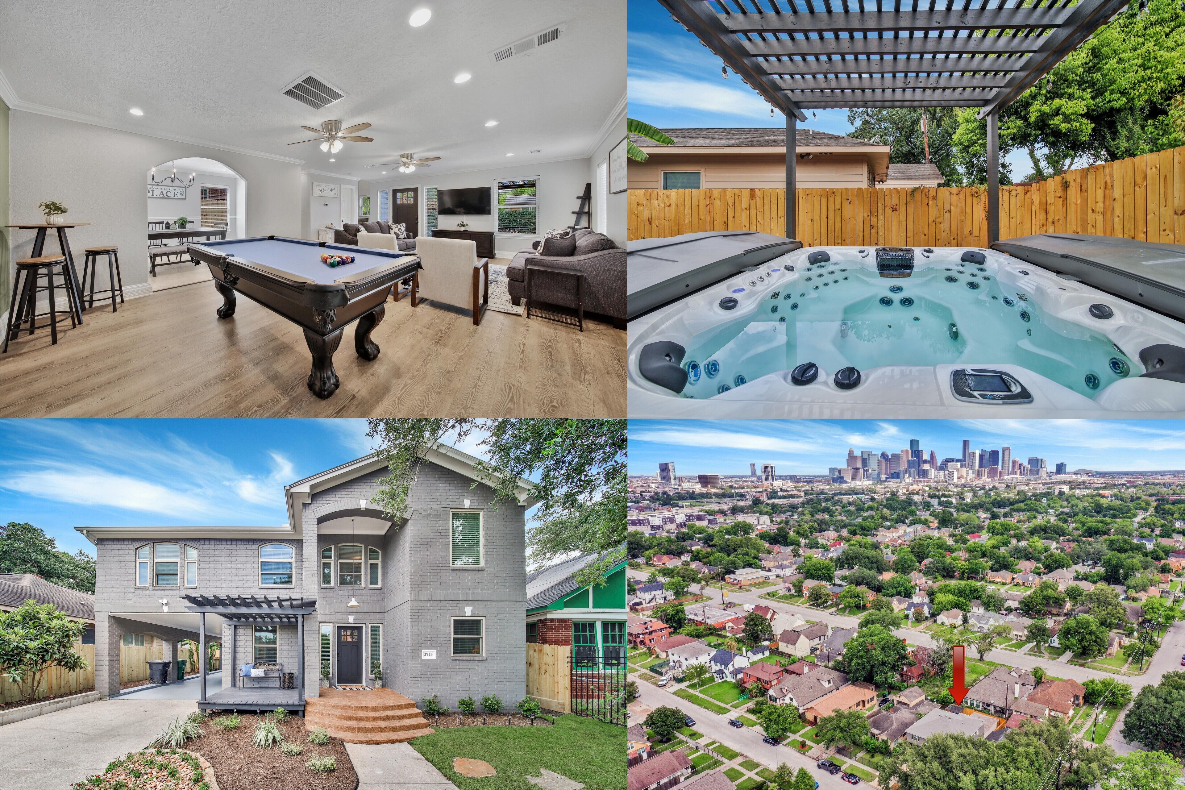 3500SF GATED HOME NEAR DOWNTOWN HOUSTON