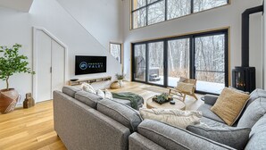 Snohaus 9 - Scandinavian Mountain Chalet | Oppholdsområde