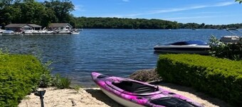 Fun, Friends, and Family Lakefront Home w/Dock and Beach