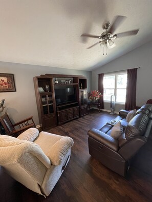 Smart TV, video games, DVD player