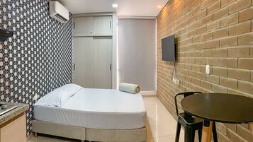 1 habitación, wifi gratis y ropa de cama