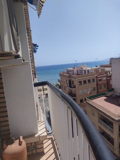Central apartment near the beach.