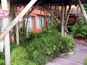 Overnattingsstedets uteområder