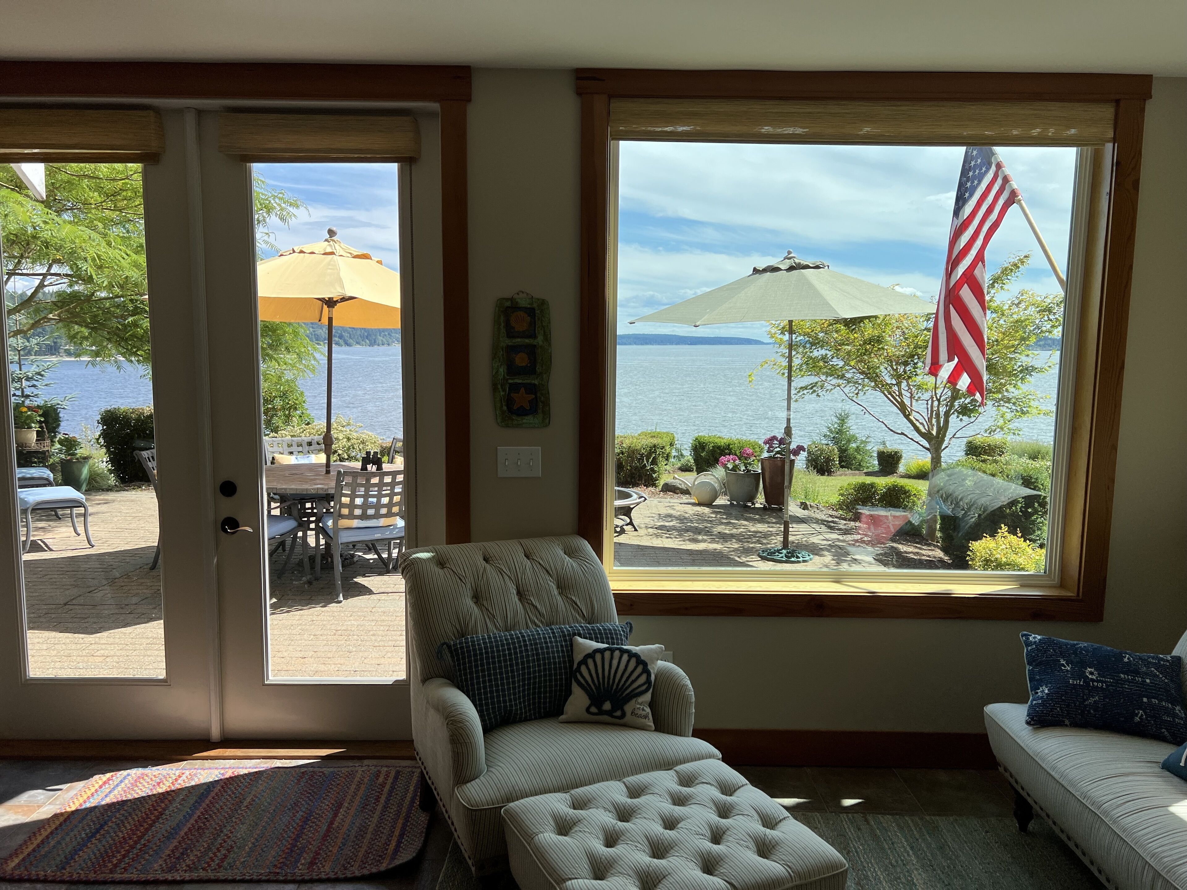 ON THE WATER.  It's all about the VIEW and being on the WATER!