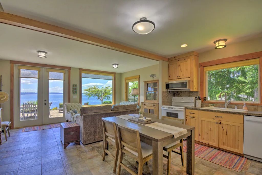 ON THE WATER.  It's all about the VIEW and being on the WATER!