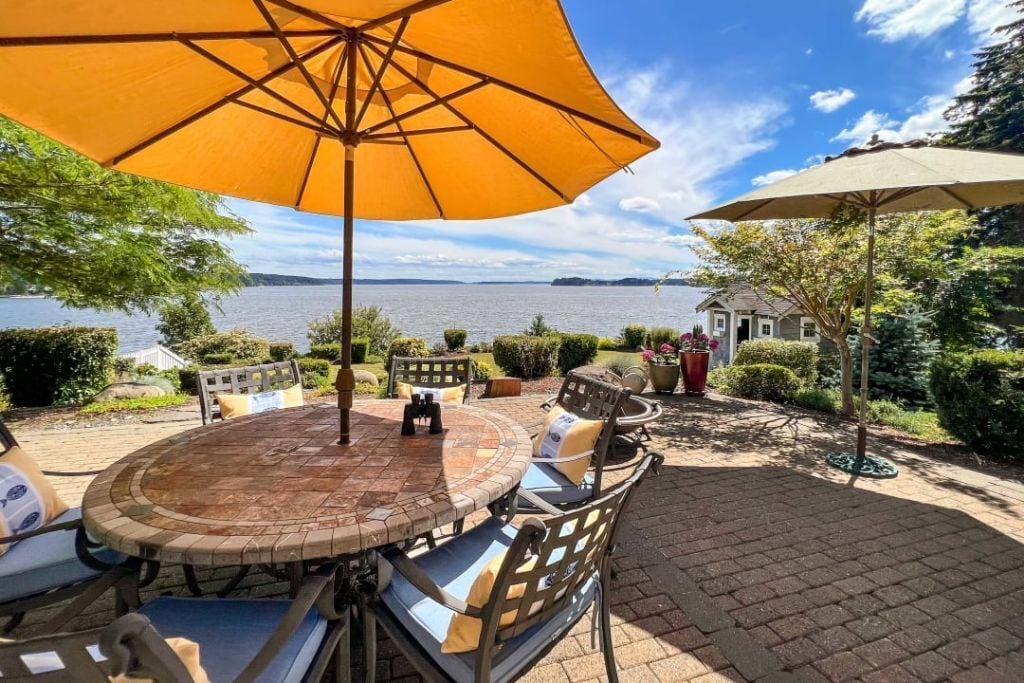 ON THE WATER.  It's all about the VIEW and being on the WATER!